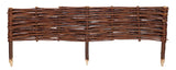 Woven Willow Border Edging 1`3" Height (5 Pack)