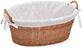 Natural Wicker Basket and Liner